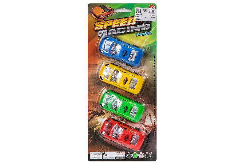 COCHES DEPORTIVOS 4  BLISTER