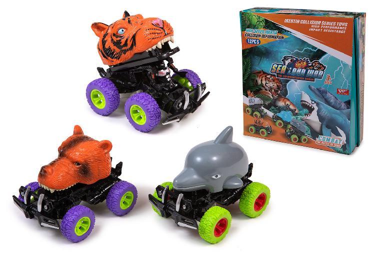 COCHES CABEZA ANIMAL+TIBURON EXP.12