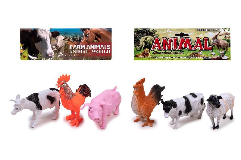 ANIMALES GRANJA 3 BOLSA