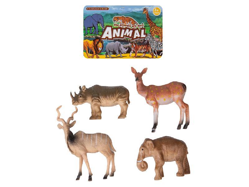 ANIMALES SELVA 4 BOLSA