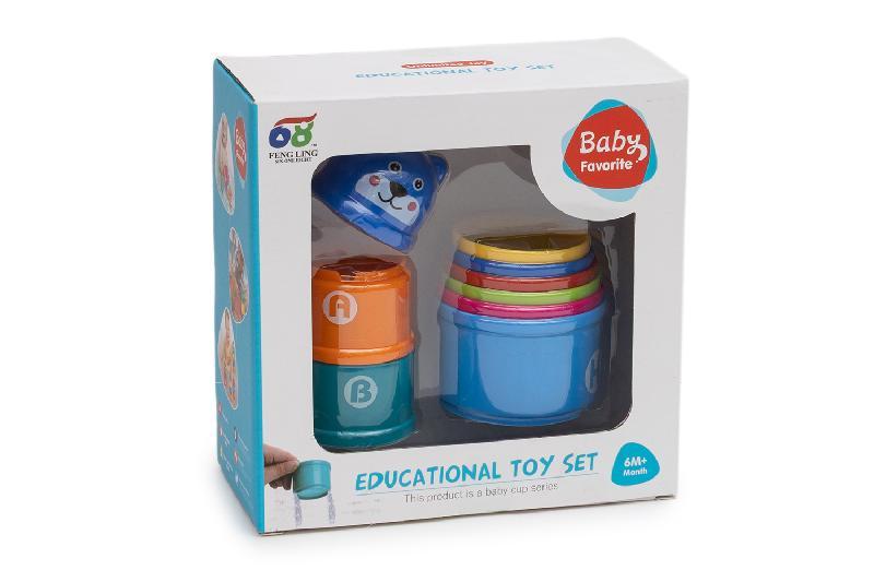 CUBOS COLORES APILAR CAJA