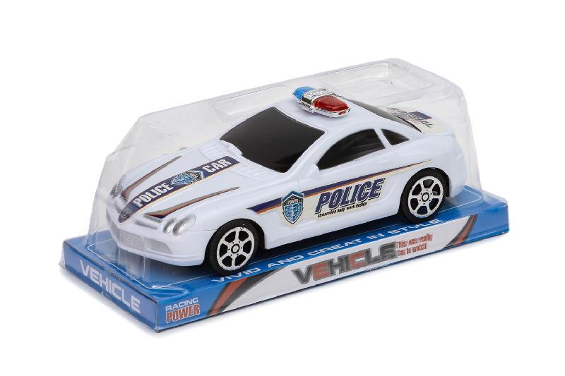 COCHE POLICIA FRICCION BURBUJA