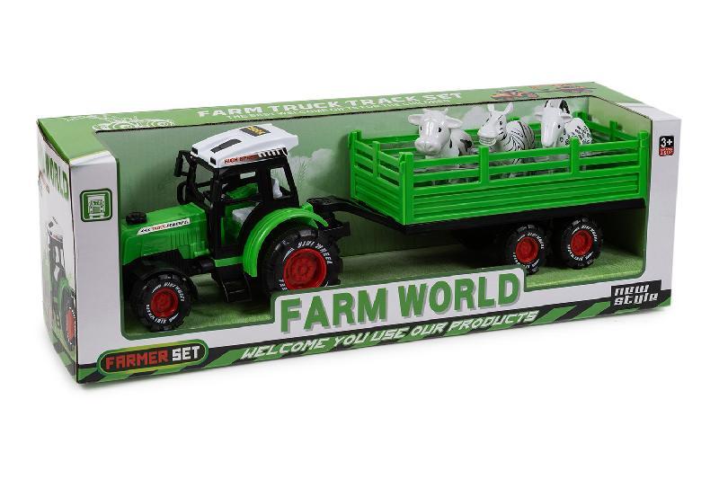 TRACTOR REMOLQUE 3 ANIMALES CAJA