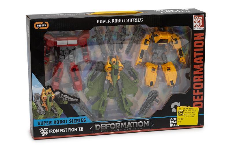 ROBOT TRANSFORMABLES 3 EN CAJA
