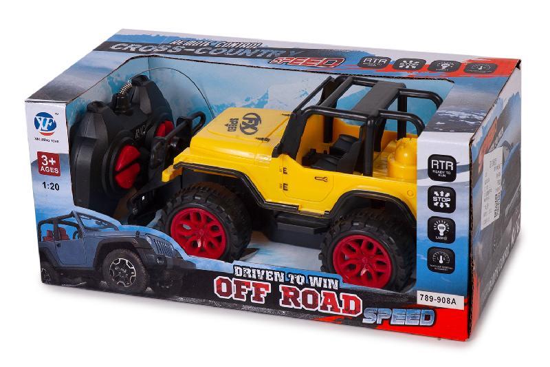 JEEP 1:20 R/C 4 CANALES LUZ