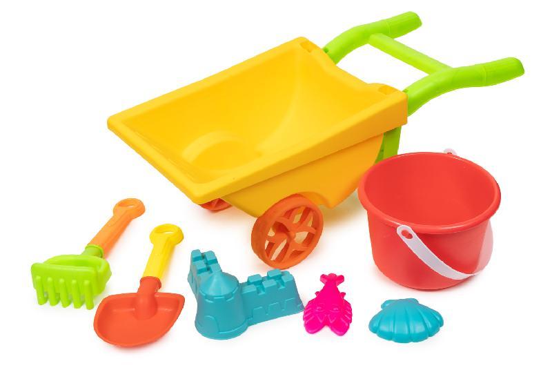 CARRETILLA PLAYA ACCESORIOS RED