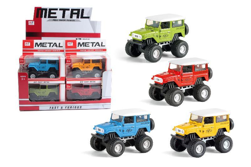COCHES JEEP METAL RETRO EXP.12
