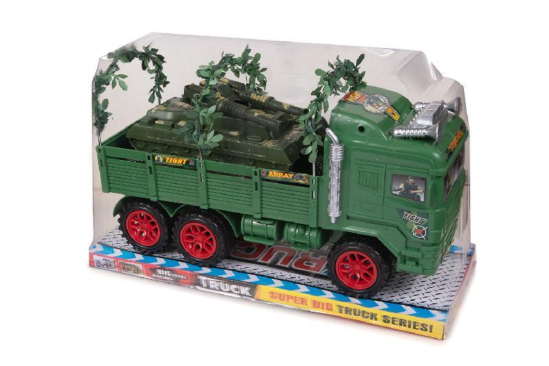 CAMION MILITAR PORTA TANQUE BURBUJA