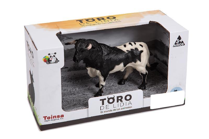 TORO BRAVO NEGRO BLANCO CAJA