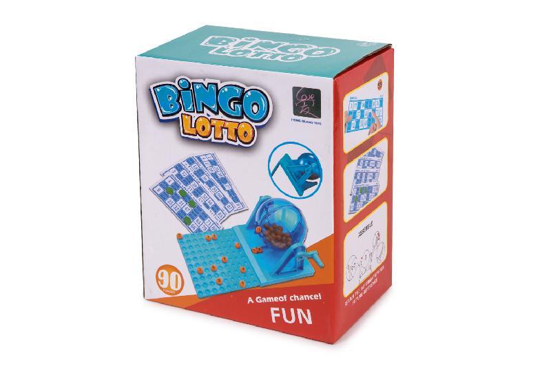 BINGO PEQUEÑO 90 NUMEROS EN CAJA