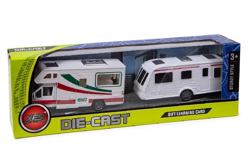 AUTOCARAVANA CON REMOLQUE METAL