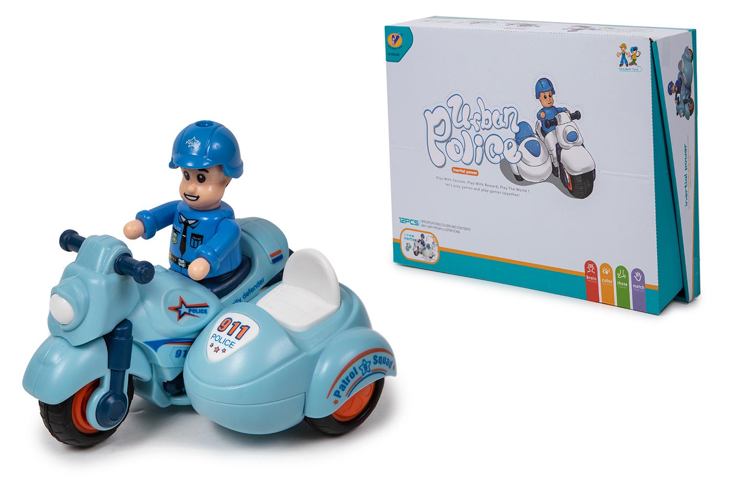 MOTO POLICIA CON SIDECAR  EXP.12