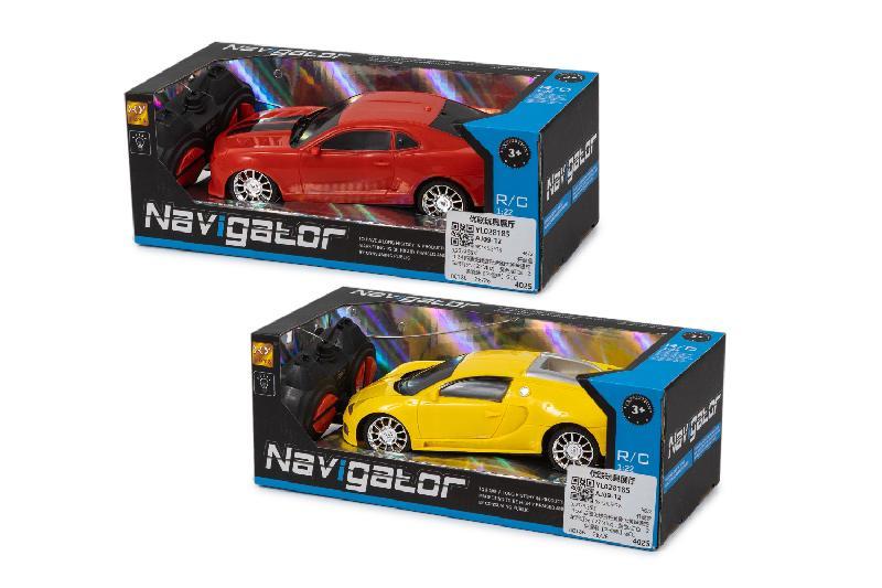 COCHE DEPORTIVO R/C 4 CANALES LUZ CAJA