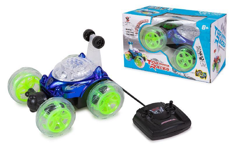 COCHE R/C GIRO 360 LUZ-SONIDO CARGADOR