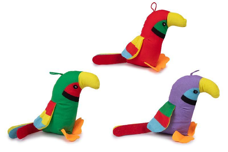 LOROS PELUCHE 3 COLORES