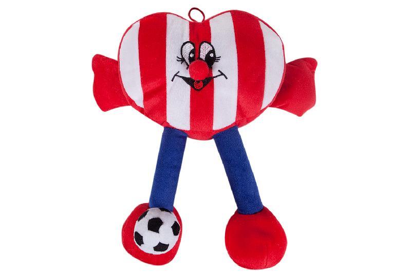 CORAZON FUTBOL PATAS BALON