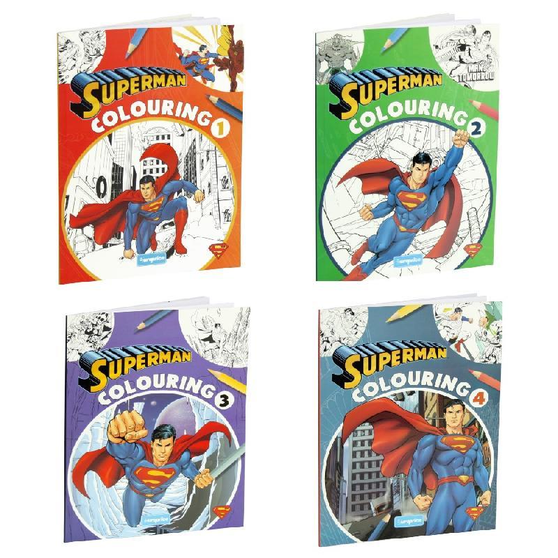 LIBRO COLOREAR SUPERMAN 32PAG SURTIDOS