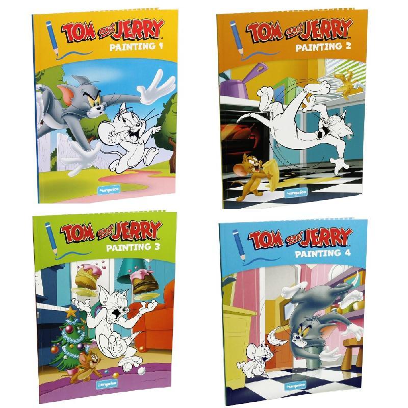 LIBRO COLOREAR TOM Y JERRY 32PAG SURTIDO