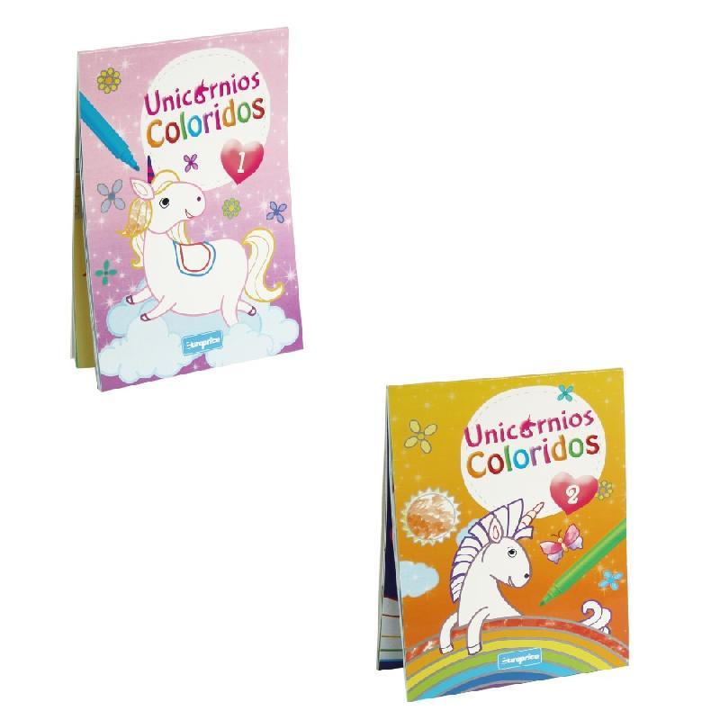 LIBRO COLOREAR UNICORNIOS 24PAG SURTIDOS