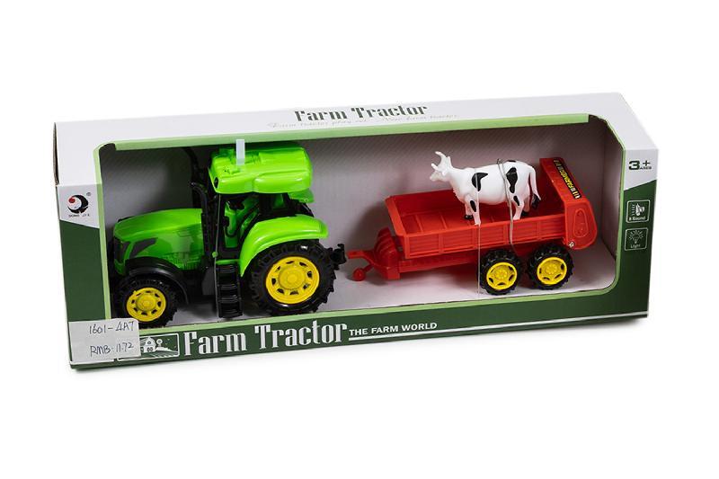 TRACTOR REMOLQUE GRANJA LUZ SONIDO CAJA