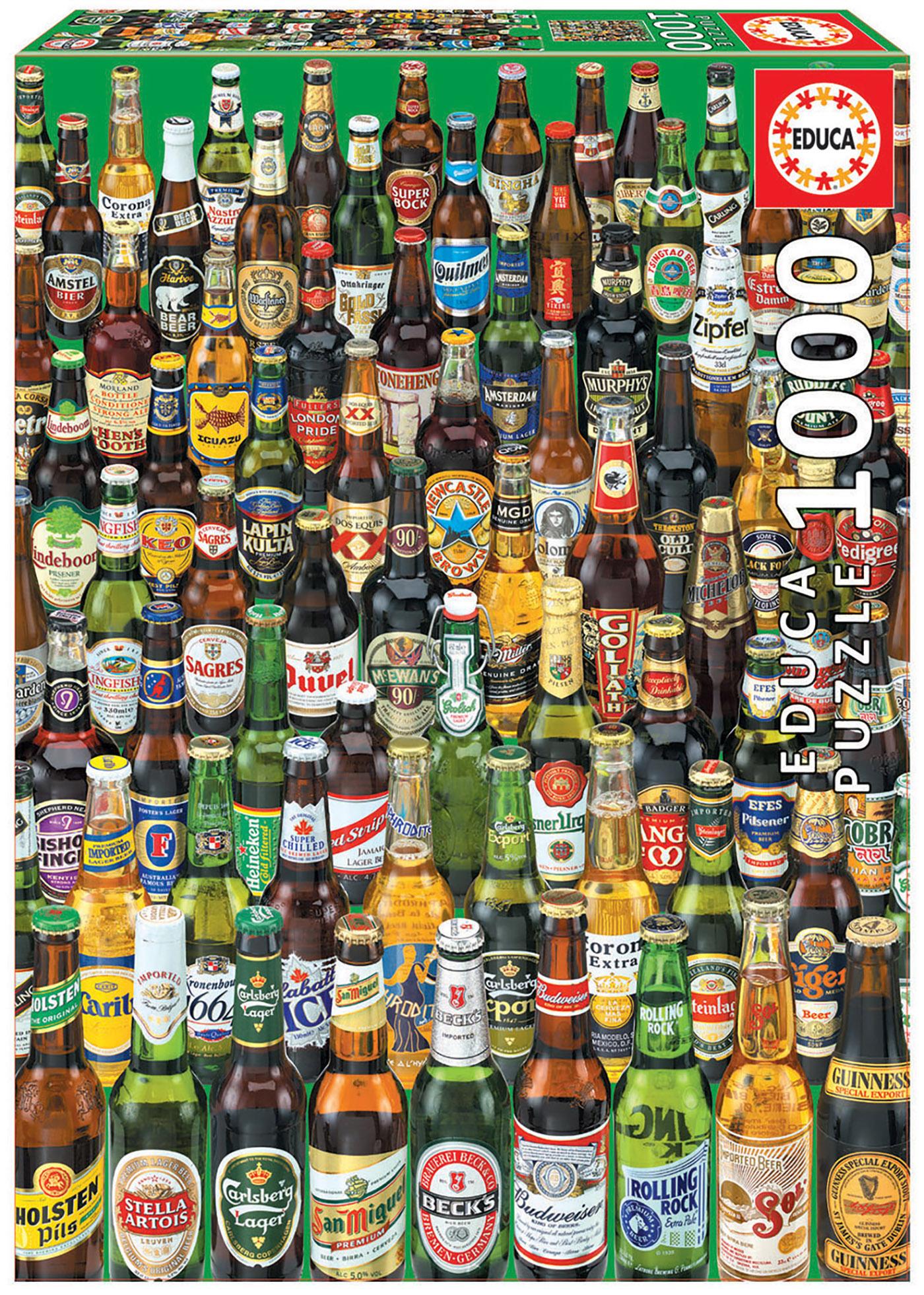 PUZLE EDUCA CERVEZAS 1000PCS