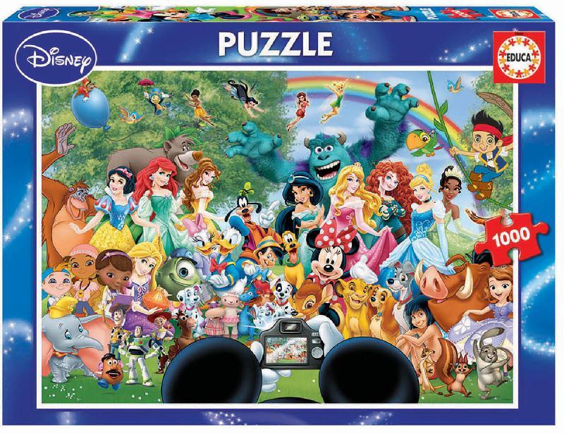 PUZLE EDUCA MUNDO DISNEY 1000PCS