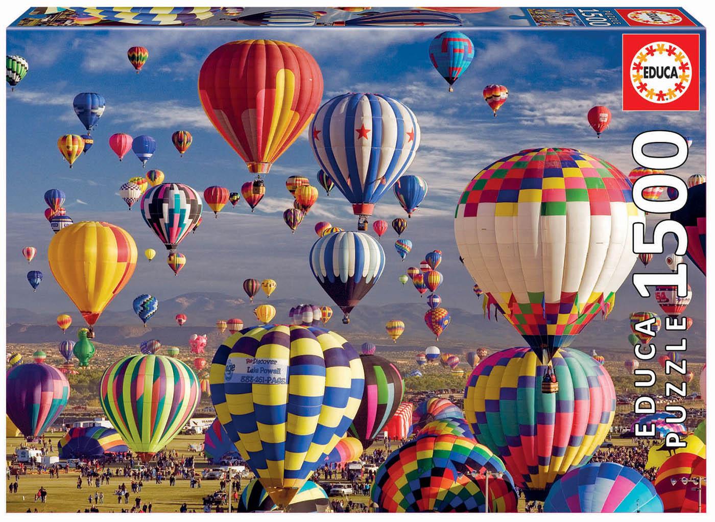 PUZLE EDUCA GLOBOS AEROESTATICOS 1500PCS