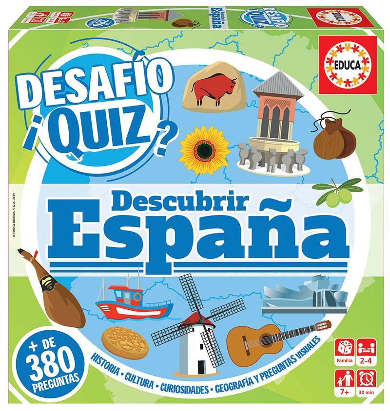 JUEGO EDUCA DESAFIO QUIZ DESCUBRE ESPAÑA