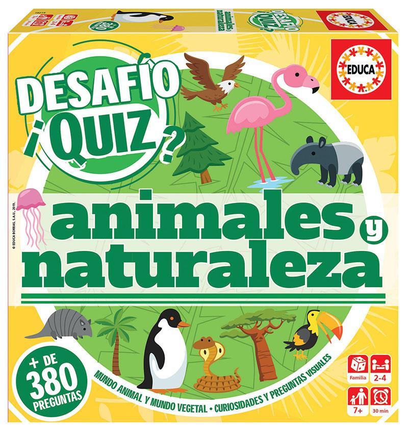 JUEGO EDUCA DESAFIO QUIZ ANIMALES NATURA