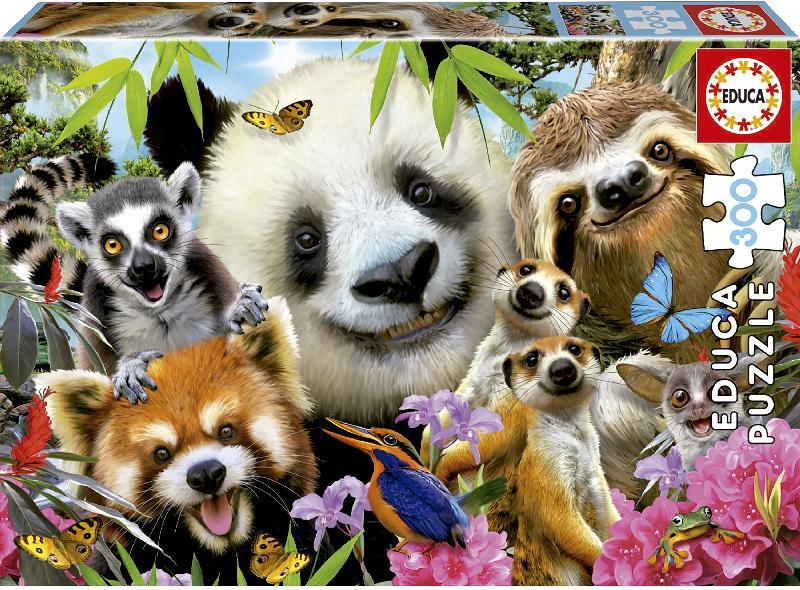 PUZLE EDUCA 300 BLACK EYED FRIENDS