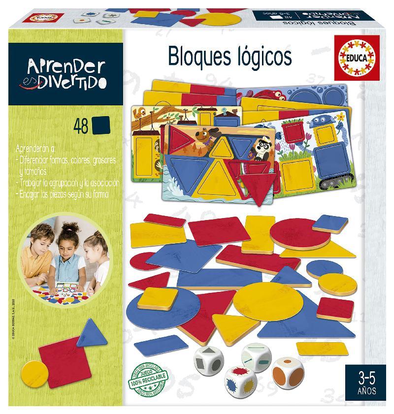 JUEGO EDUCA BLOQUES LOGICOS