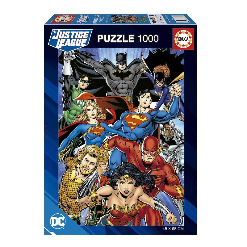 PUZLE EDUCA JUSTICE LEAGUE COMICS 1000