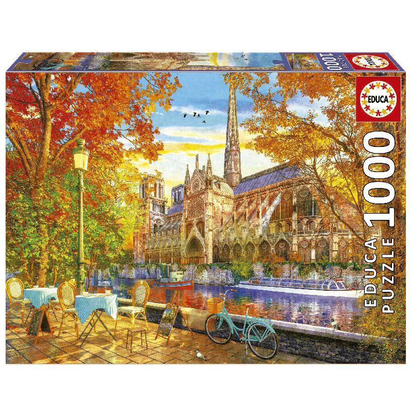 PUZLE EDUCA 1000 OTOÑO EN NOTRE DAME