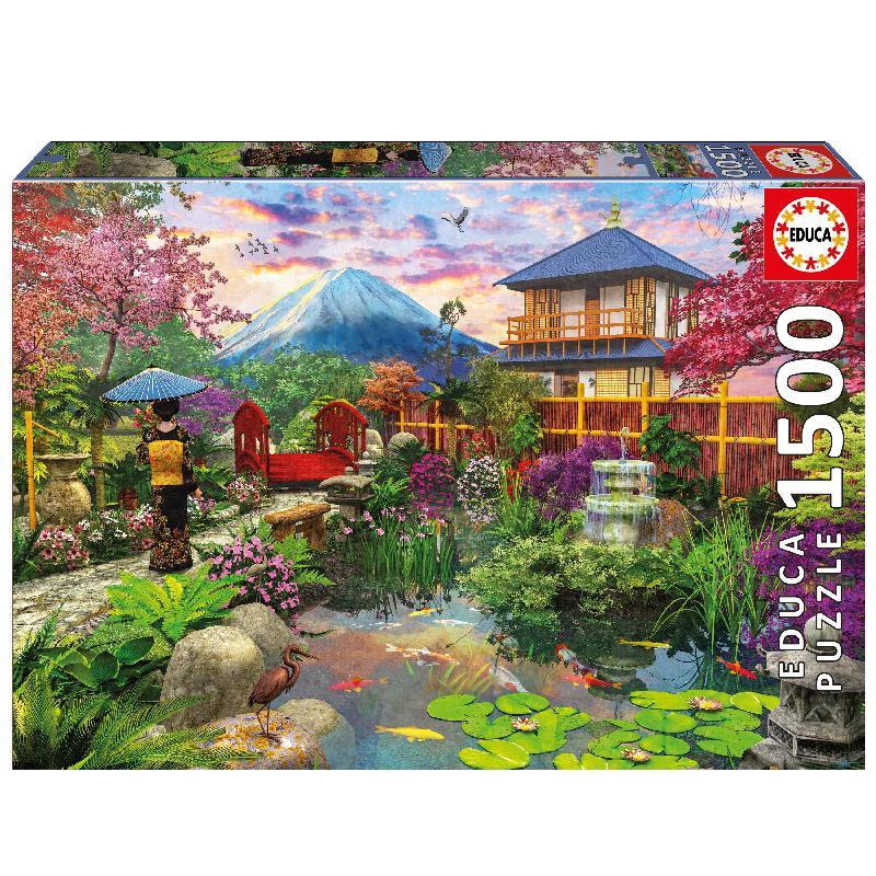 PUZLE EDUCA JARDIN JAPONES 1500