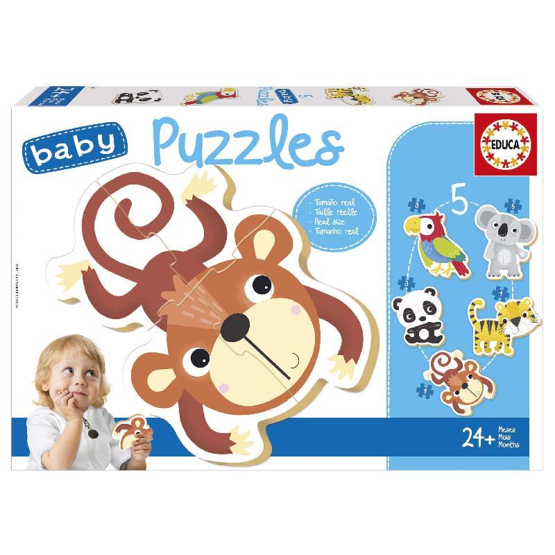 PUZLE EDUCA INFANTIL FAUNA SALVAJE