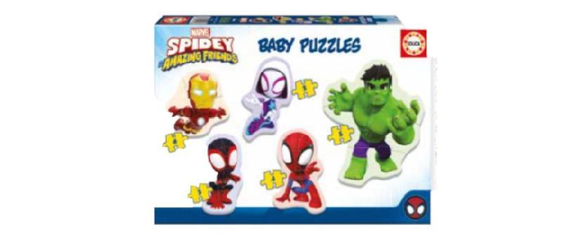 PUZLE EDUCA SPIDEY & HIS AMAZING FRIENDS