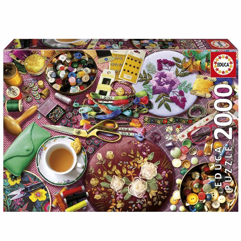 PUZLE EDUCA 2000 MESA DE COSTURA