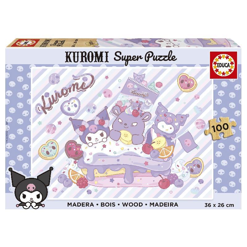PUZLE EDUCA MADERA 2X48 HELLO KITTY