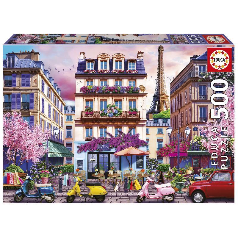PUZLE EDUCA 500 DISTRITO COMPRAS PARIS